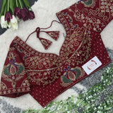 Peacock Pipework Blouses : NC31