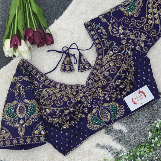 Peacock Pipework Blouses : NC30