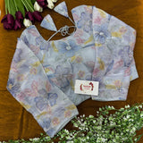 Organza Pipework Blouses : JB11