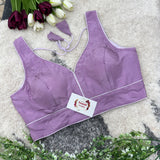 Pure Natural Crepe Plain Blouse - LG17