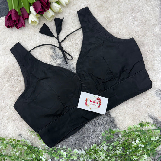 Pure Natural Crepe Plain Blouse - LG15