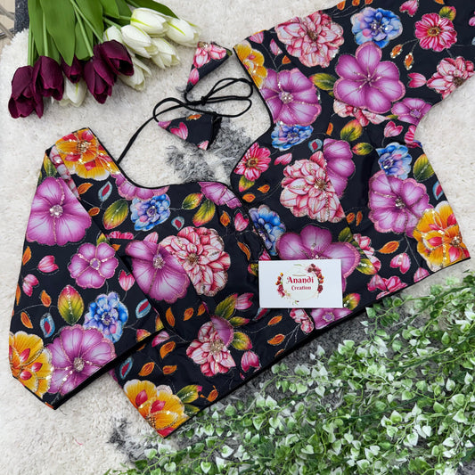 Floral Boom Position Silk - JB15