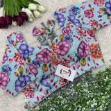 Floral Boom Position Silk - JB14