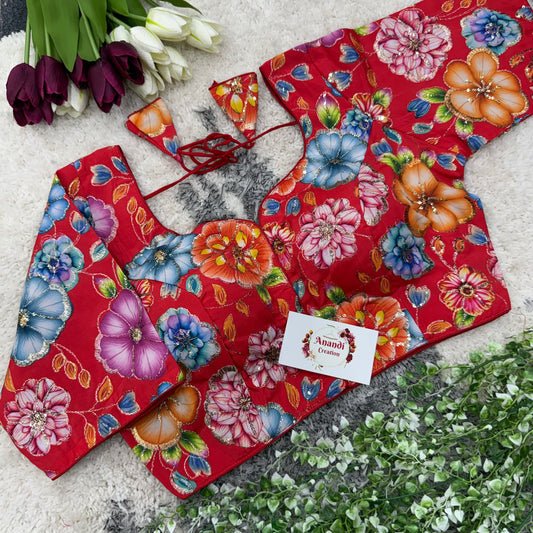 Floral Boom Position Silk - JB13