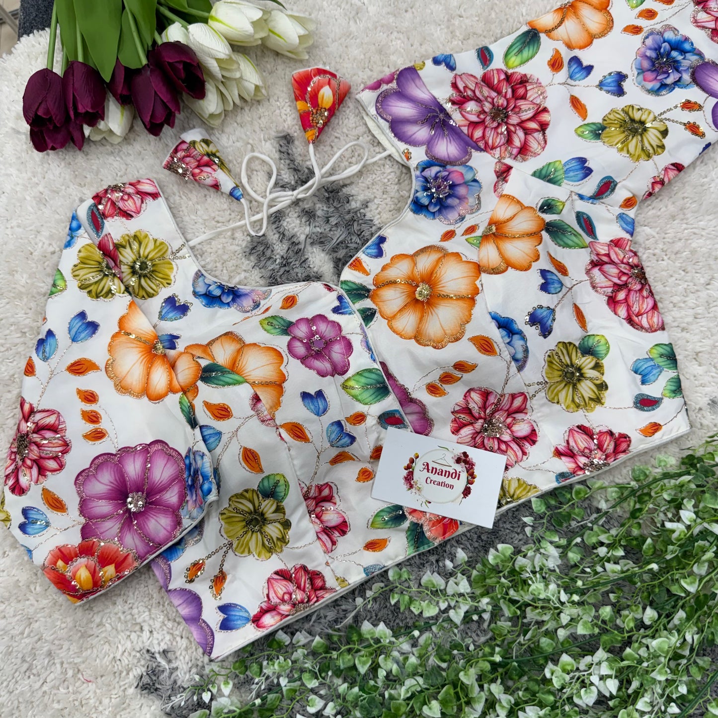 Floral Boom Position Silk - JB18