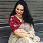 CHIKOO BUTTI SAREE AS09