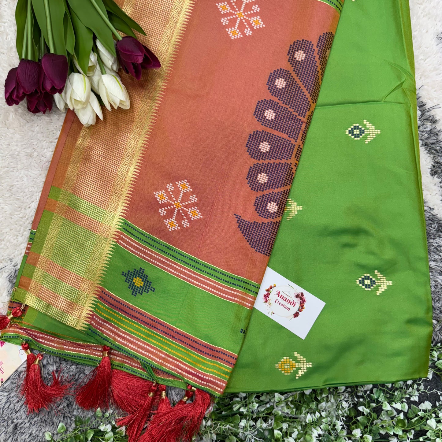 Kashmiri Silk Saree SD12