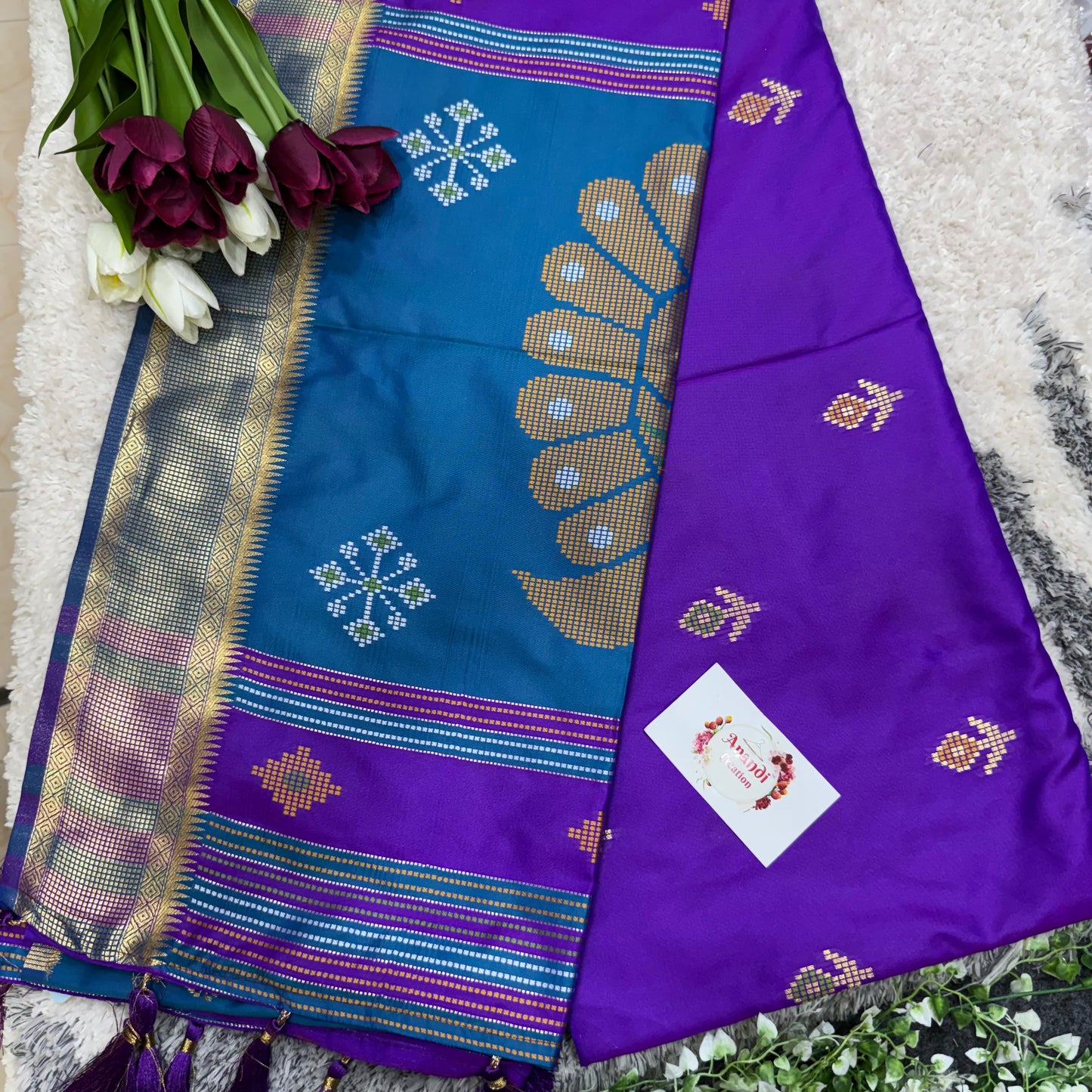 Kashmiri Silk Saree SD08