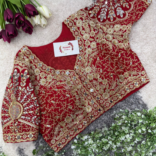 MayurKanthi Real Mirror Blouses : NC75