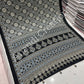 Semi Modal Silk Ajrakh Real Mirror : MH10