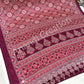 Semi Modal Silk Ajrakh Real Mirror : MH10