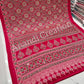 Semi Modal Silk Ajrakh Real Mirror : MH10