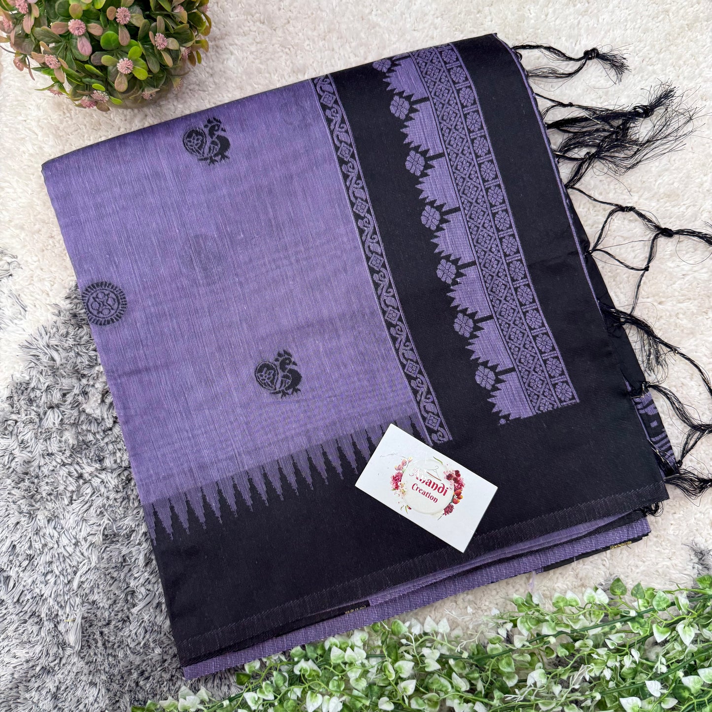 Semi Maheshwari Cotton saree : ASD01