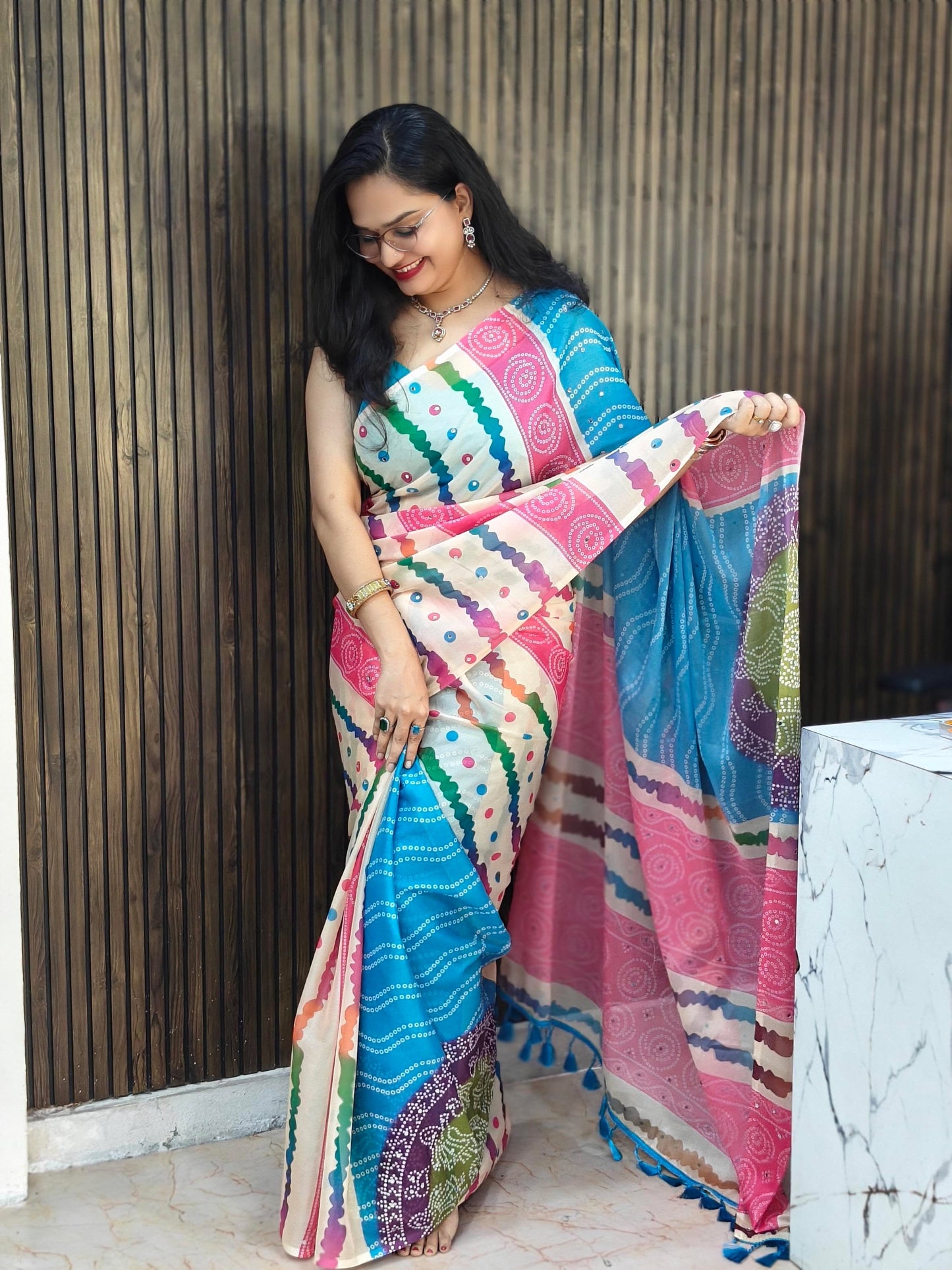 Instagram Viral Saree Saree AS12