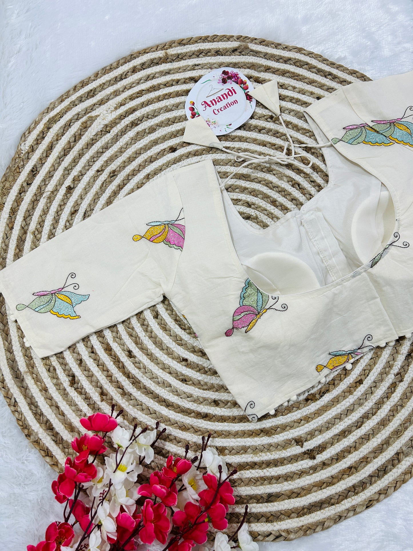 Khadi Butterfly Blouse