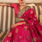 Cherry Pink Kota Silk Saree