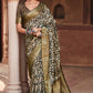 Lisbon Brown Digital Printed Soft Silk Saree