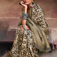 Lisbon Brown Digital Printed Soft Silk Saree