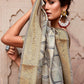 Martini Grey Digital Printed Soft Silk Saree