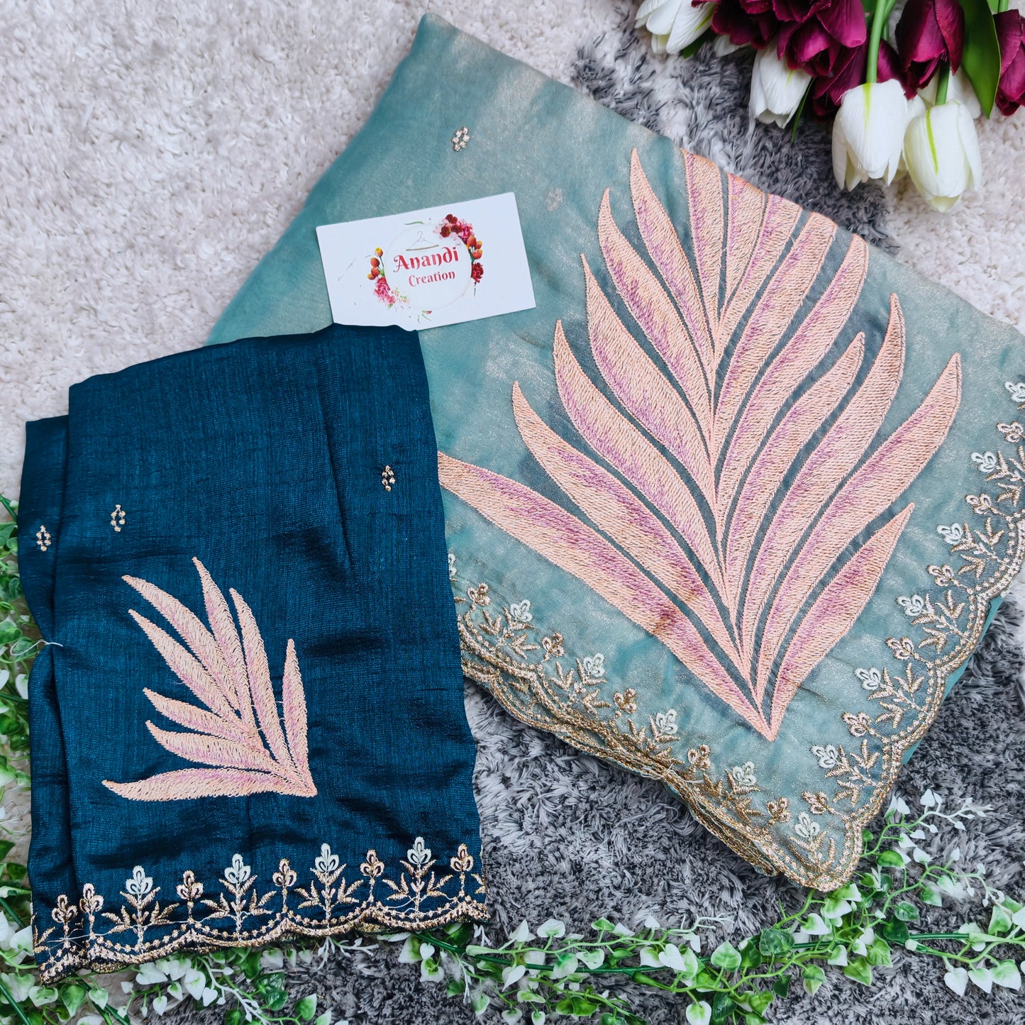 Leafy space silk