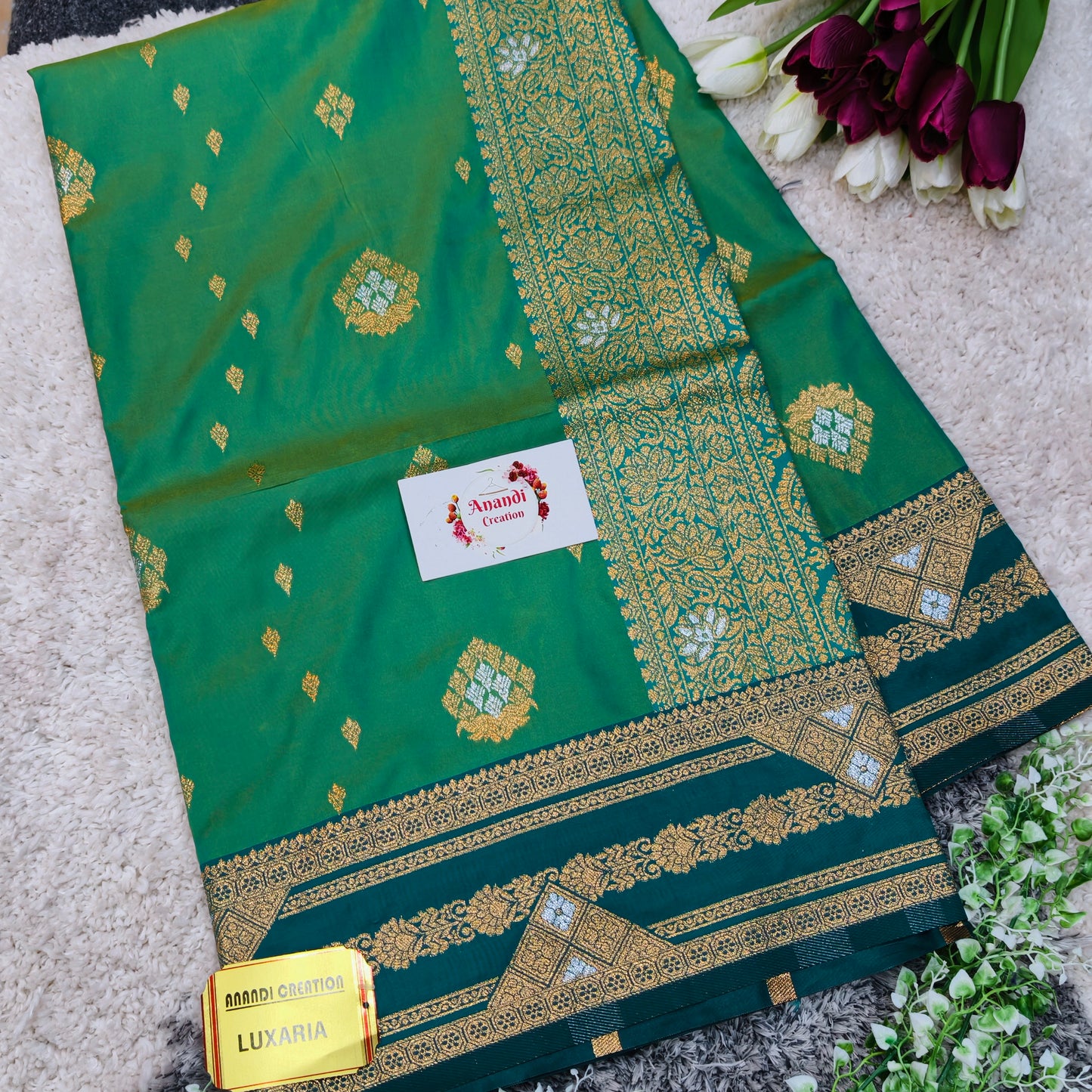 Pyramid Paithani Saree