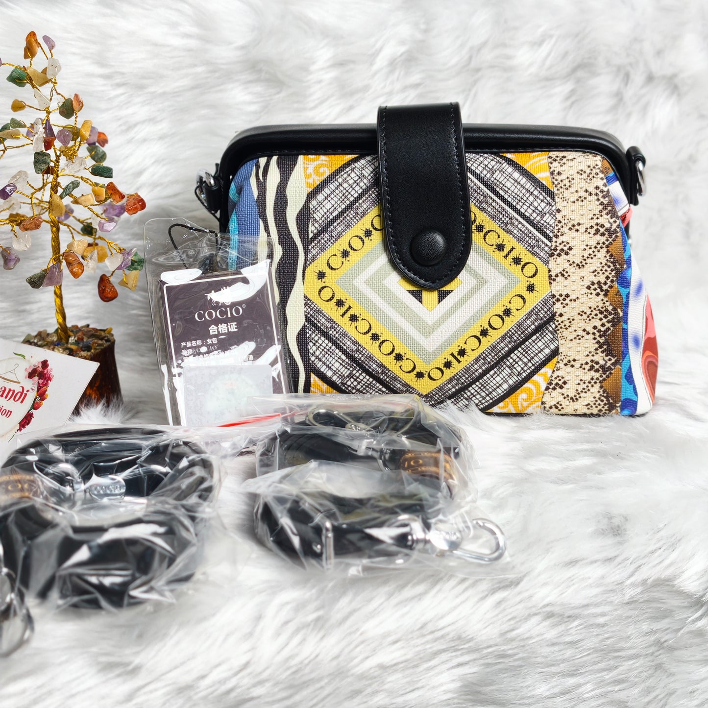 PR: COCIO - CC161 Black Multi Small