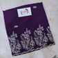 HO Silk (Jari Work ) Wine