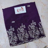 HO Silk (Jari Work ) Wine