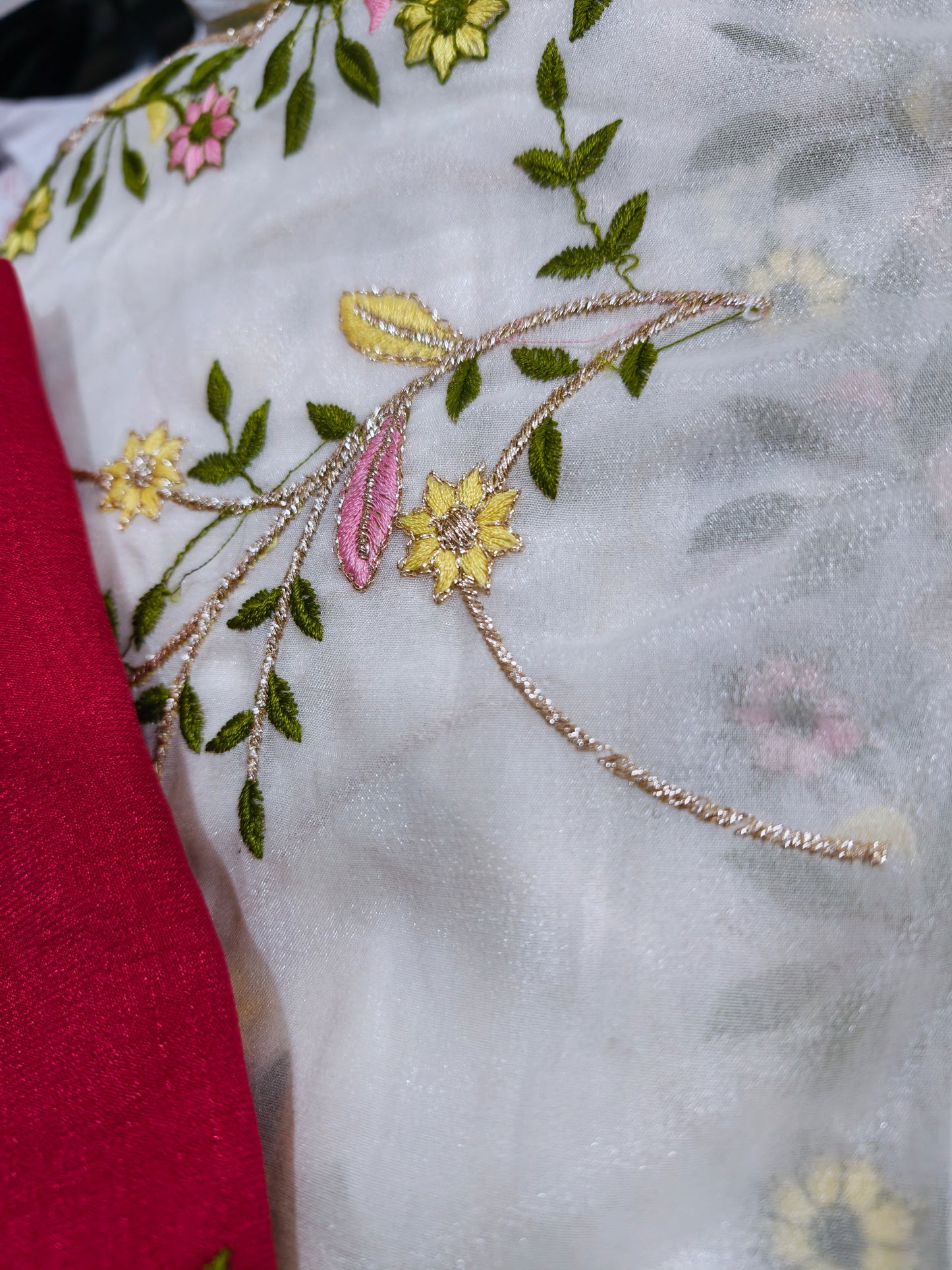 Pushpa Rekha Designer Saree