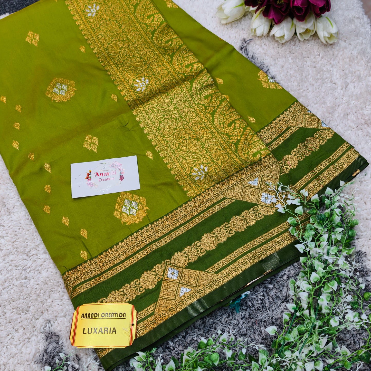 Pyramid Paithani Saree