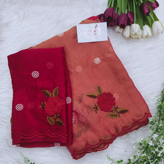 Gulab Designer Saree