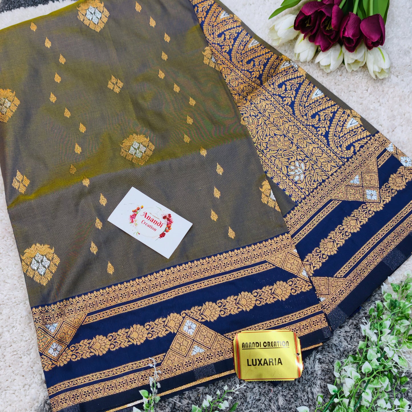 Pyramid Paithani Saree