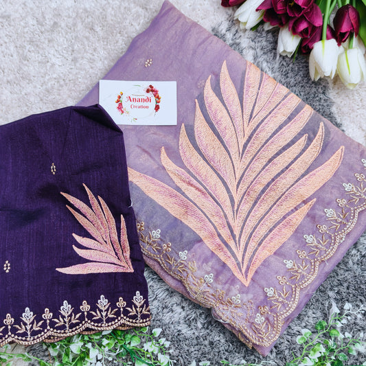 Leafy space silk
