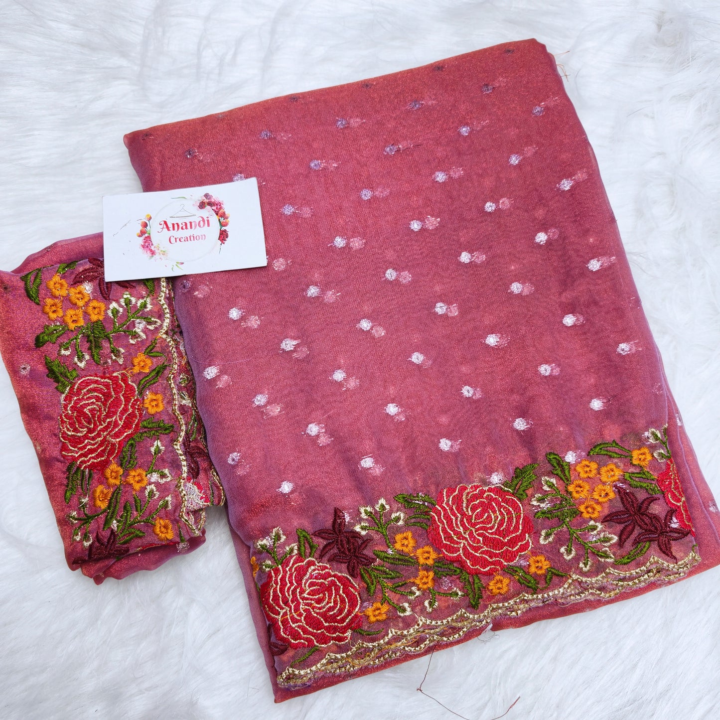 Did-Hajari butta saree