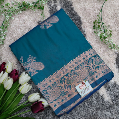 Semi Paithani Morni