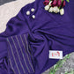 Crunchy Silk Plain saree  : VR13