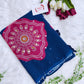 Printed Mirror Saree