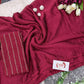 Crunchy Silk Plain saree  : VR13