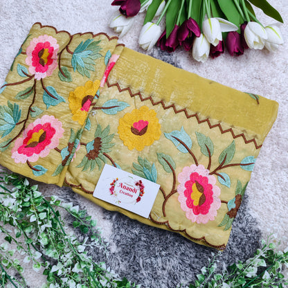 Manika Floral Yellow