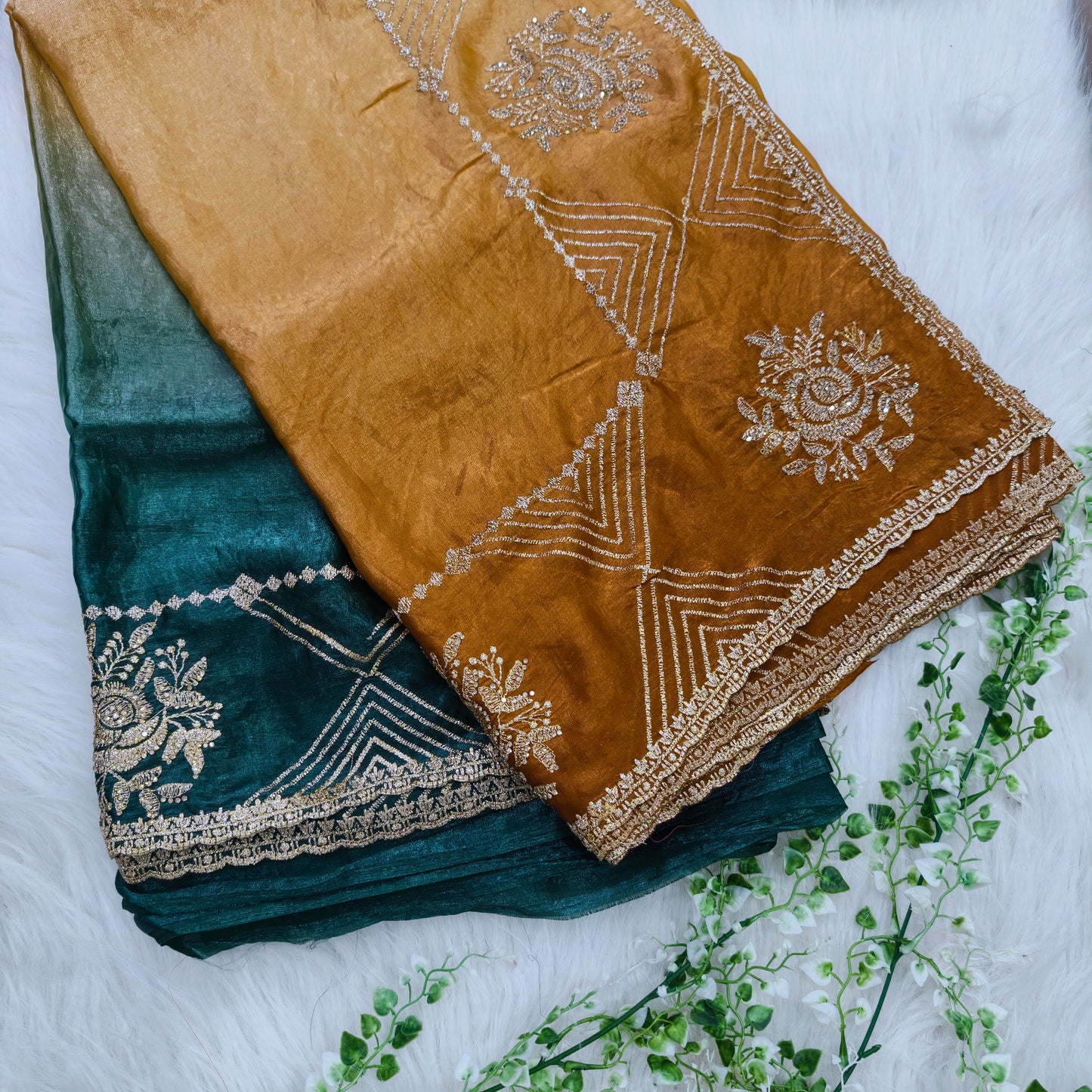 Designer Shaded Saree