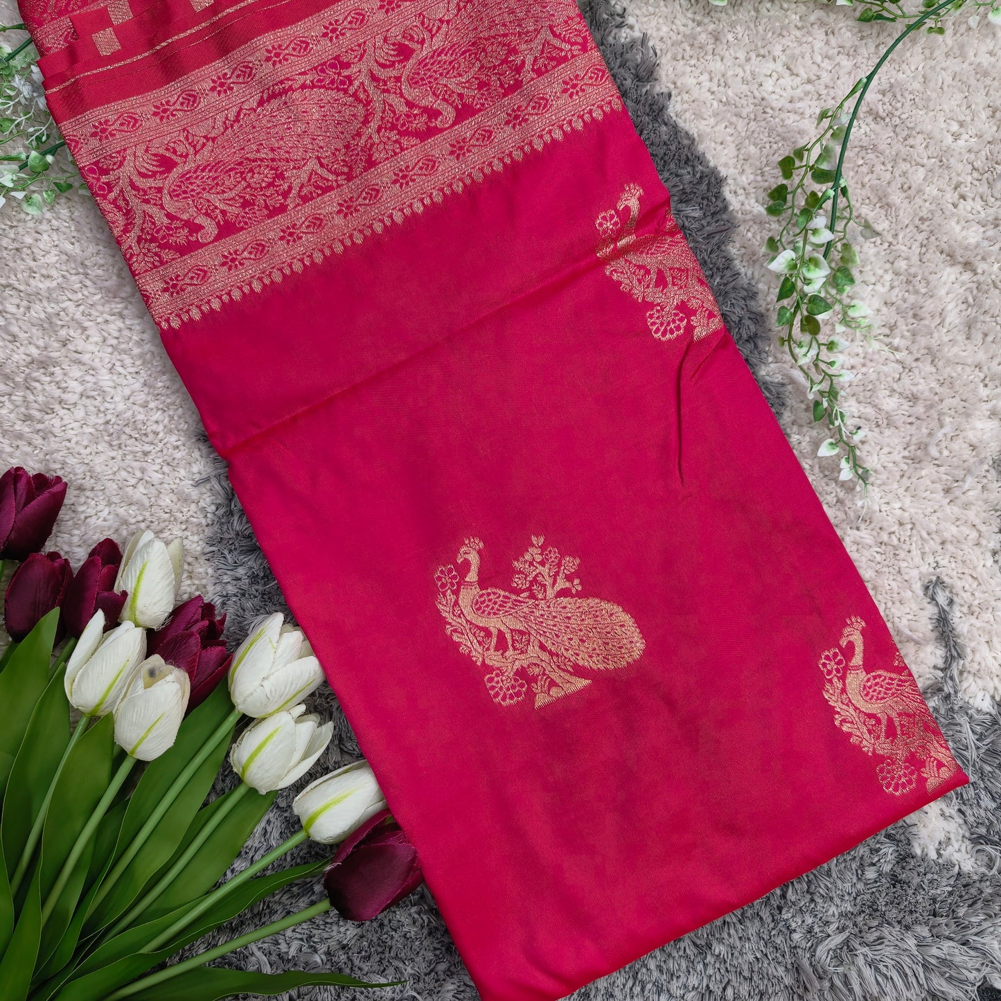 Semi Paithani Morni